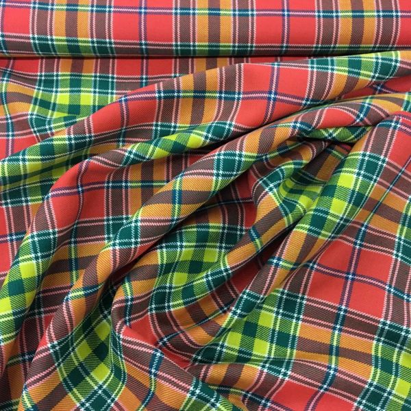 100% Pure Wool Plaid - Dunblane, Ancient