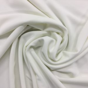 Scuba Crepe Stretch Jersey Knit - Cream