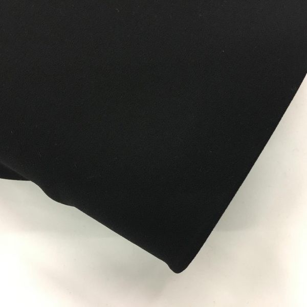 Heavy Triple Crepe Dress Fabric - Black