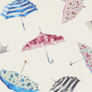 Studio G 100% Cotton Canvas - Village Life - Umbrellas