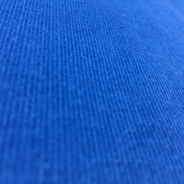 100% Cotton Babycord - Royal Blue