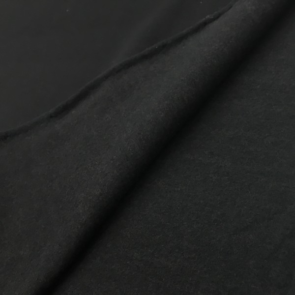 Fleece Back Sweatshirt Jersey - Black