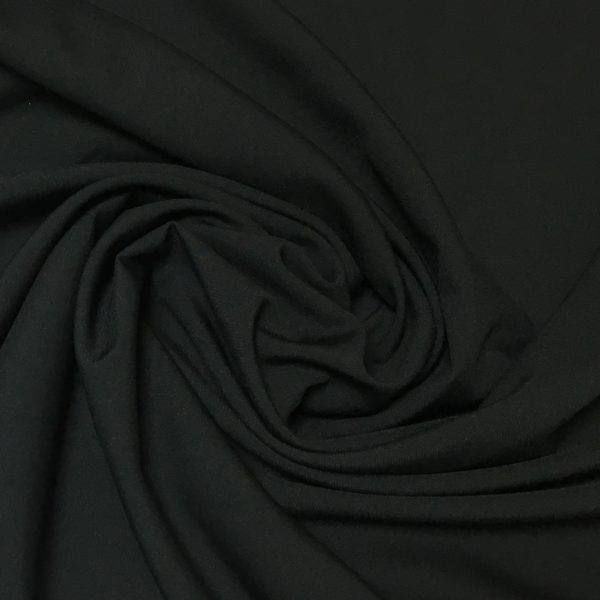 Pongee Medium Weight Dress Lining - Black