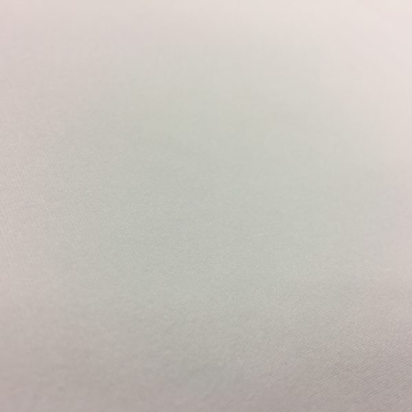 Super Soft 'Peachskin' Brushed Single Knit Jersey - White