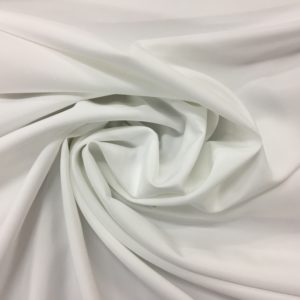 Pongee Medium Weight Dress Lining - White