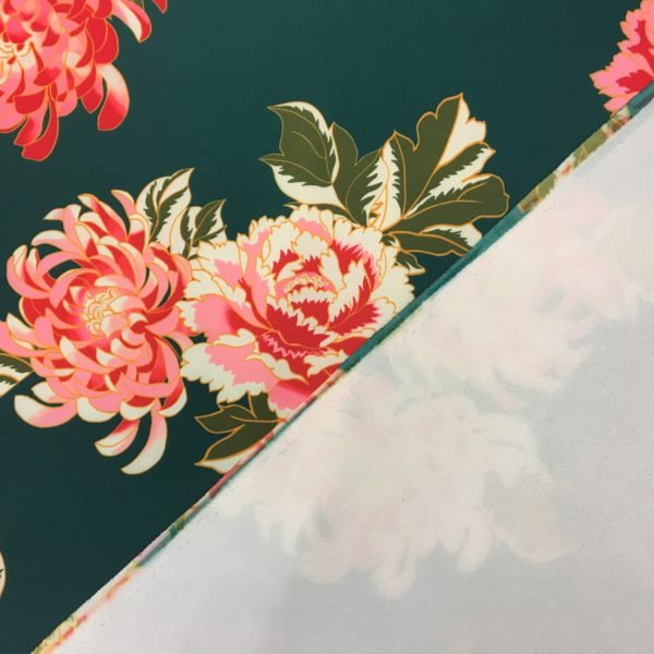 Lady McElroy Fabrics - Riverside Blooms Printed Scuba Jersey