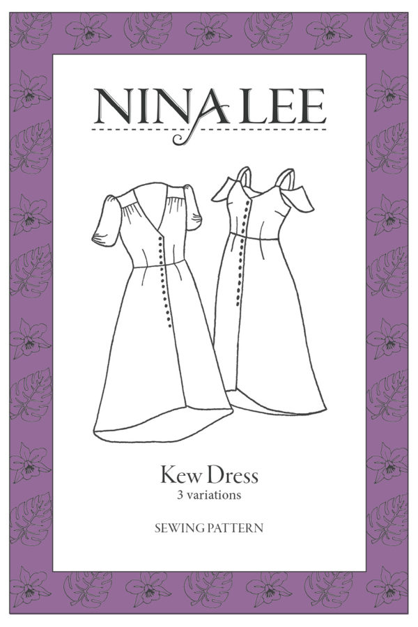 Nina Lee London Kew Dress Sewing Pattern