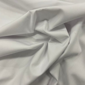 Plain 100% Cotton Poplin - White
