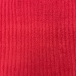 100% Cotton 8 Wale Corduroy - Red