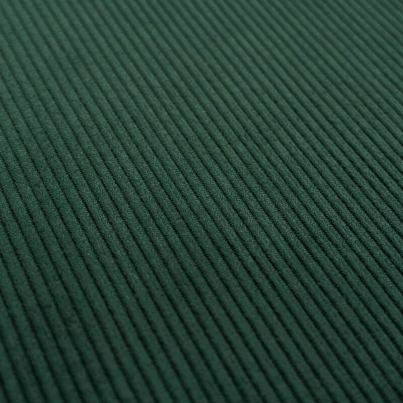 100% Cotton 8 Wale Corduroy - Bottle Green