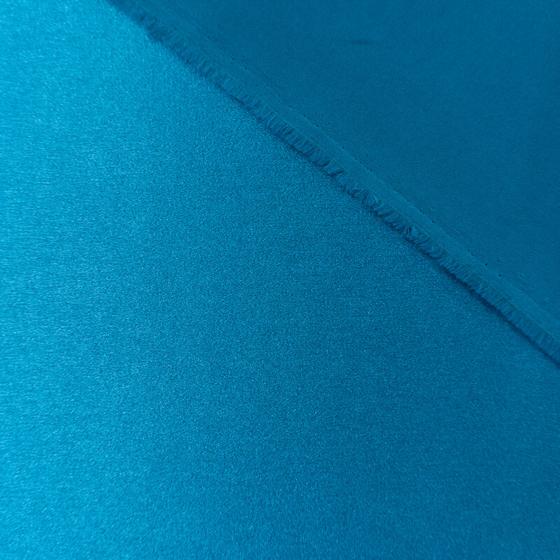 Prada Satin Backed Crepe - Teal - Image 2