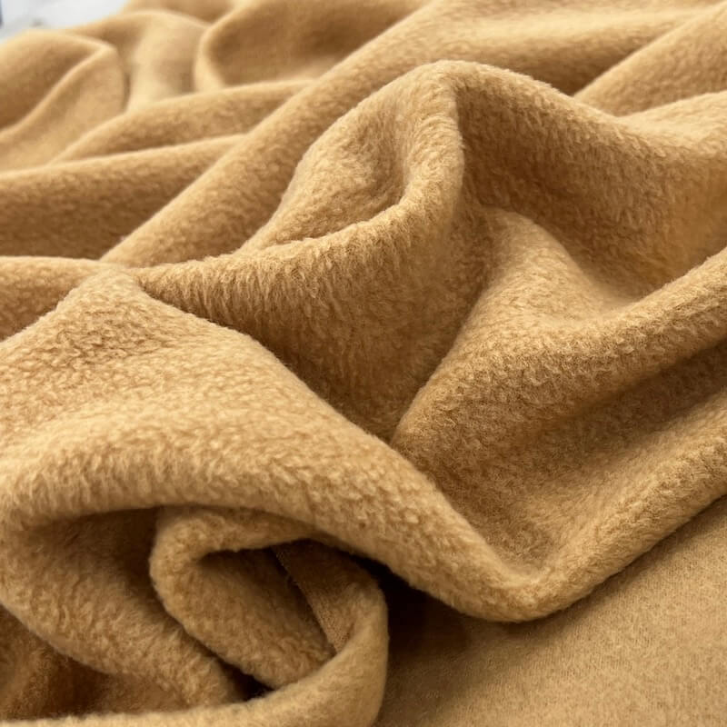 Plain Polar Fleece - Camel - Image 3