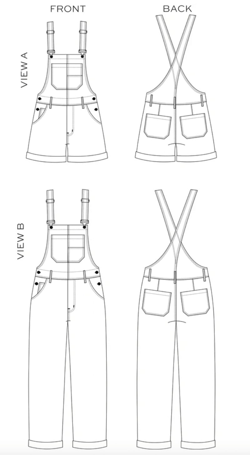 True Bias - Riley Overalls (0-18) - Image 13