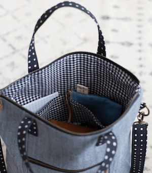 Noodlehead Redwood Tote Sewing Pattern - Image 4