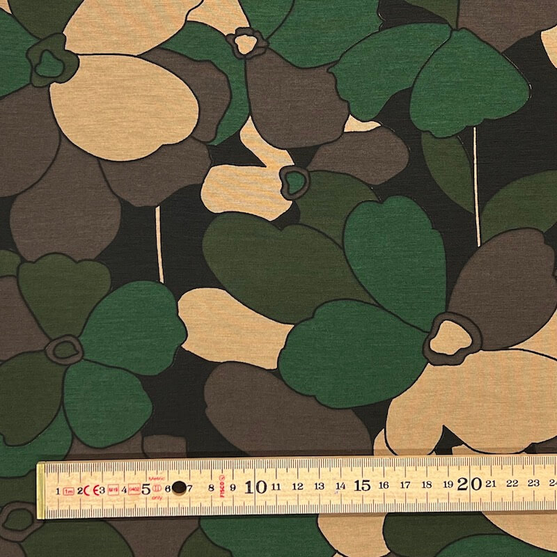 Viscose Jersey - Khaki Garden - Image 2
