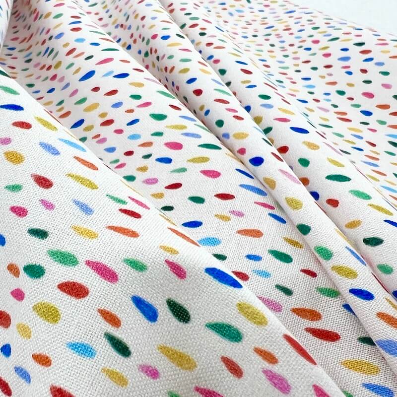 Dashwood Studios 100% Cotton - Splash - Raindrops
