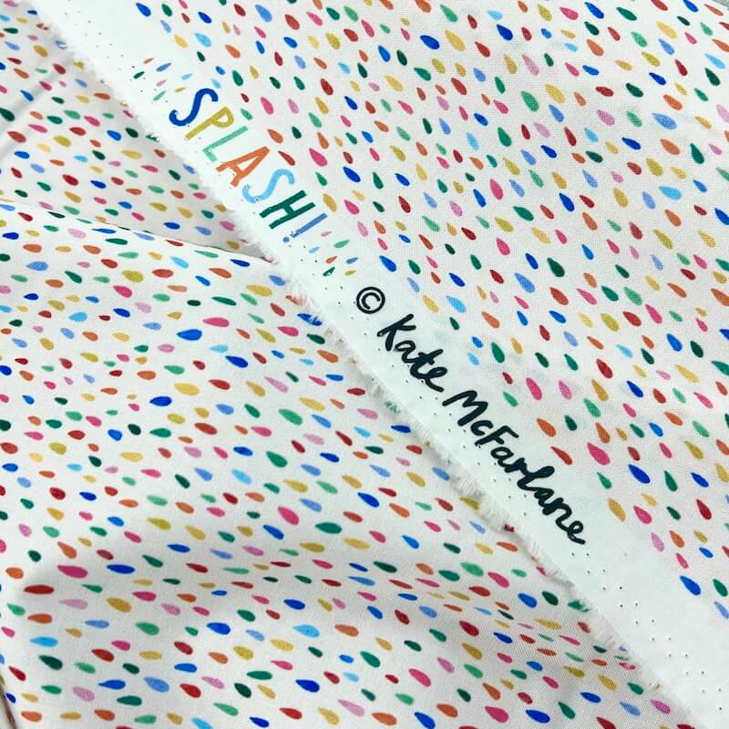 Dashwood Studios 100% Cotton - Splash - Raindrops - Image 3