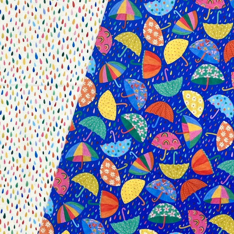 Dashwood Studios 100% Cotton - Splash - Raindrops - Image 8