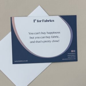 1st For Fabrics 'Treat Yourself' Gift Card