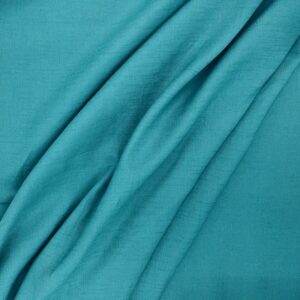 100% Washed Linen - Turquoise