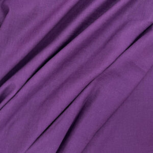 100% Washed Linen - Purple