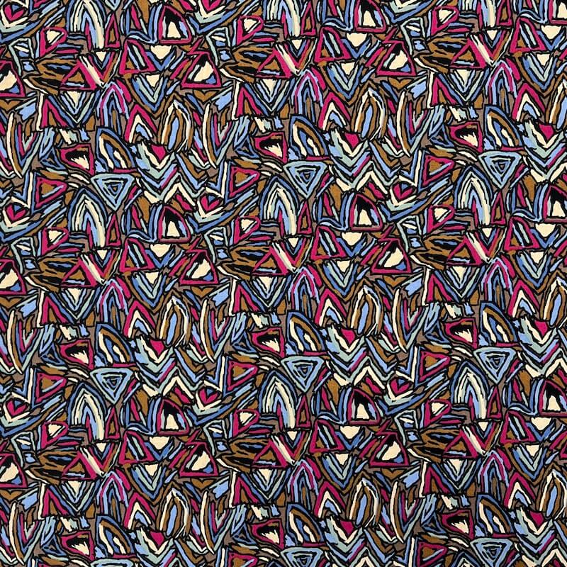 100% Cotton Lawn - Triangle Doodles - Image 5