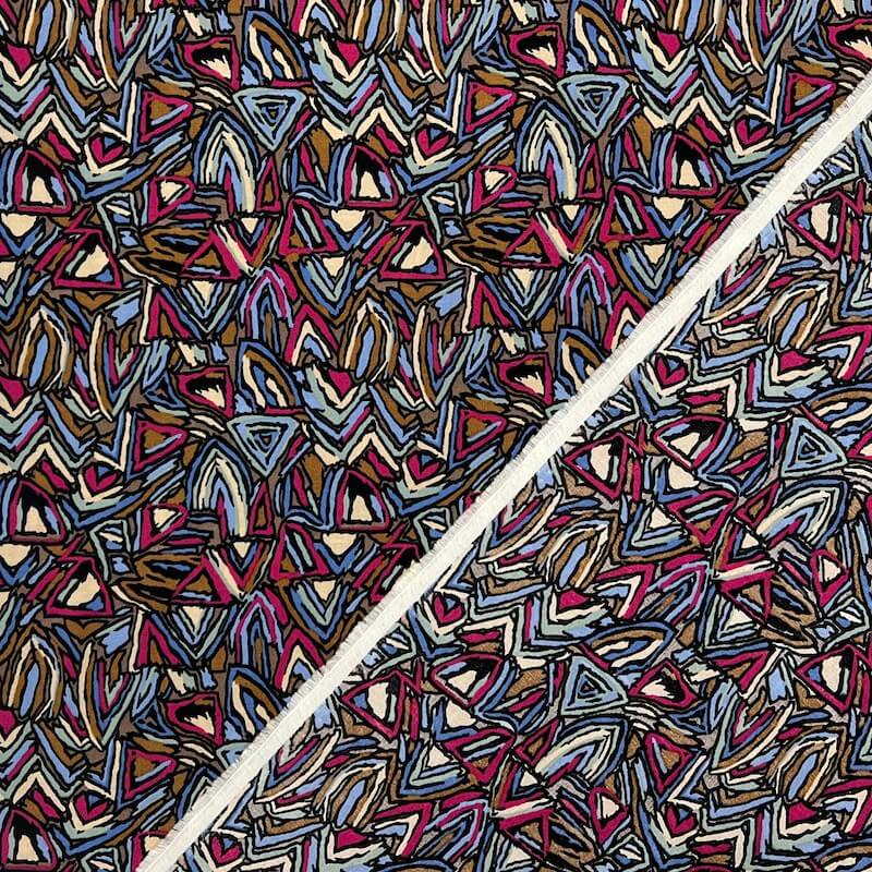 100% Cotton Lawn - Triangle Doodles - Image 3