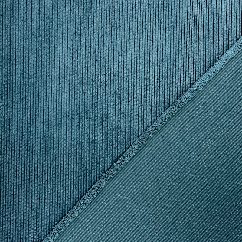 Soft 6 Wale Corduroy - Light Teal - Image 3