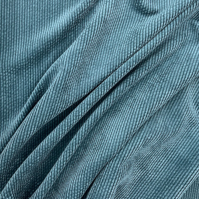 Soft 6 Wale Corduroy - Light Teal - Image 2