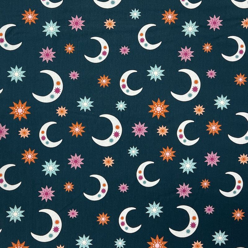 Festive 100% Cotton - Dashwood Studios Night & Day