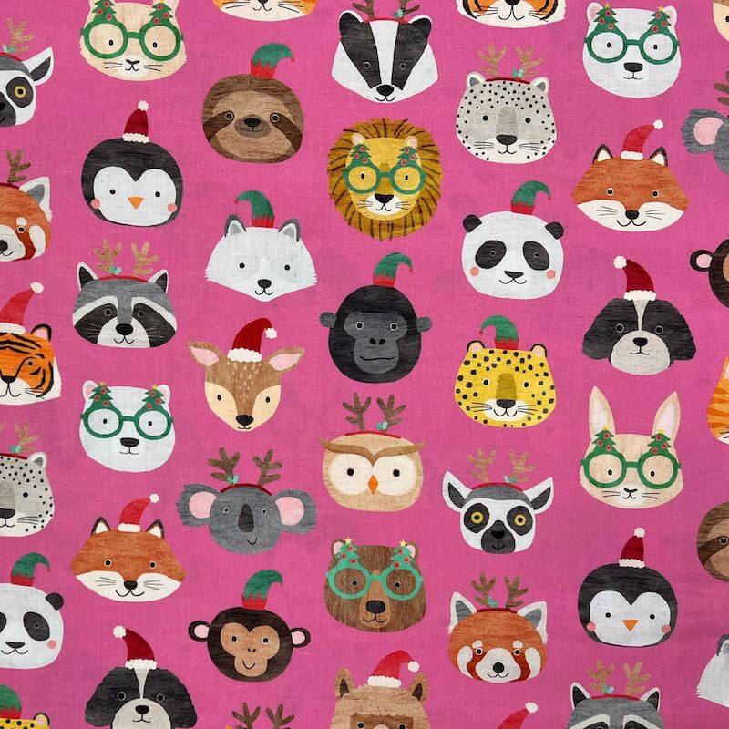 Festive 100% Cotton - Dashwood Studios - Merry Menagerie