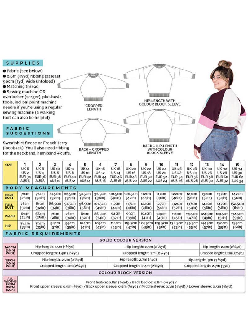 Tilly and the Buttons Drew Sweatshirt Sewing Pattern - Image 11