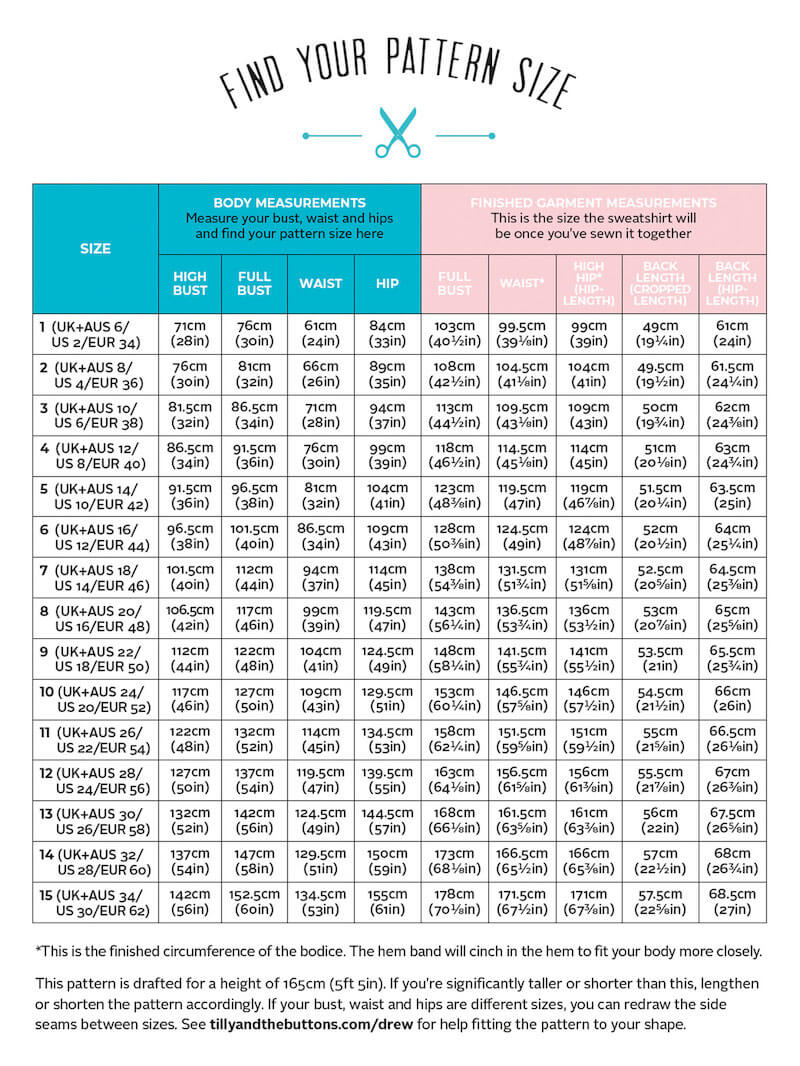 Tilly and the Buttons Drew Sweatshirt Sewing Pattern - Image 12