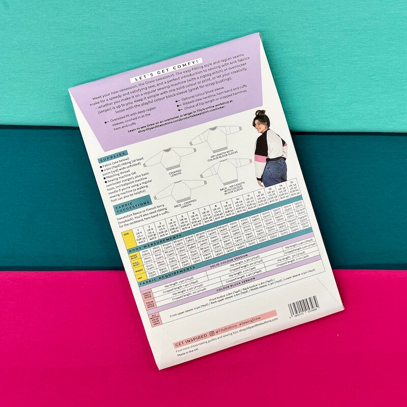 Tilly and the Buttons Drew Sweatshirt Sewing Pattern - Image 2