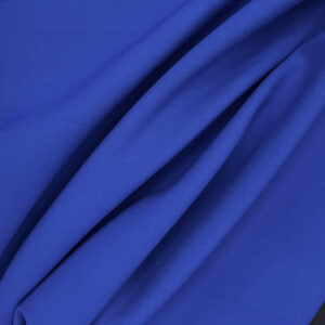 Ex Designer Heavy Double Cloth Dressmaking Fabrics - Cobalt