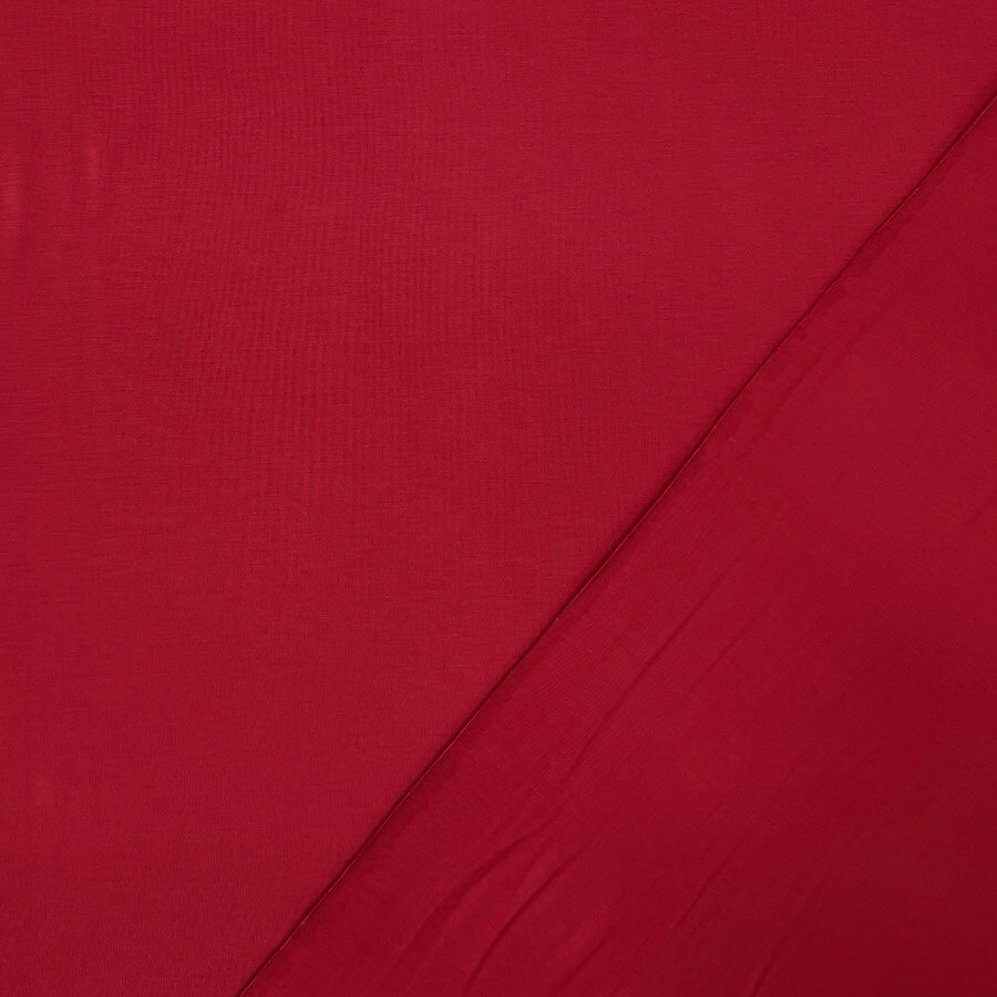 Bamboo Jersey - Dark Red - Image 3