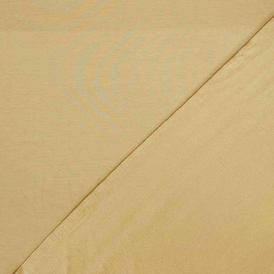 Brushed Back French Terry Jersey - Biscuit - Image 4