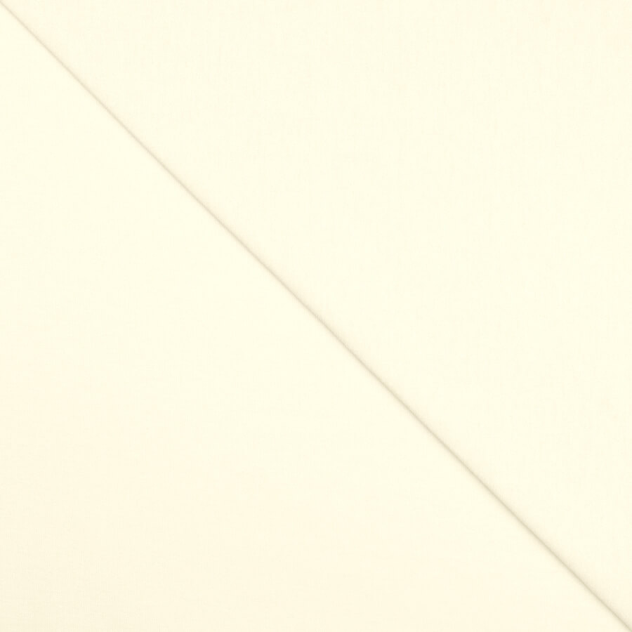 Qjutie & The Qjutest: Cotton Spandex Jersey - Ecru