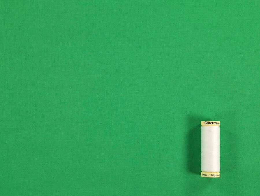 Fabric Godmother Palma Cotton Lawn - Emerald - Image 3