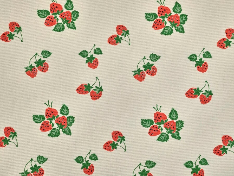 Fabric Godmother Strawberry Fayre Denim