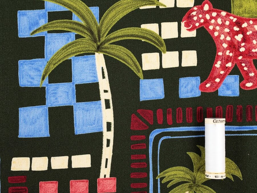 Fabric Godmother Leo's Beach Viscose Crepe - Image 5