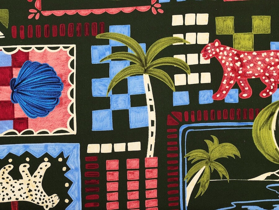 Fabric Godmother Leo's Beach Viscose Crepe - Image 4