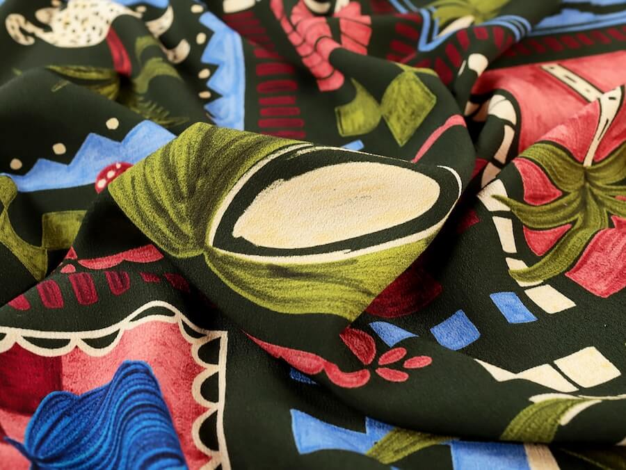 Fabric Godmother Leo's Beach Viscose Crepe - Image 3