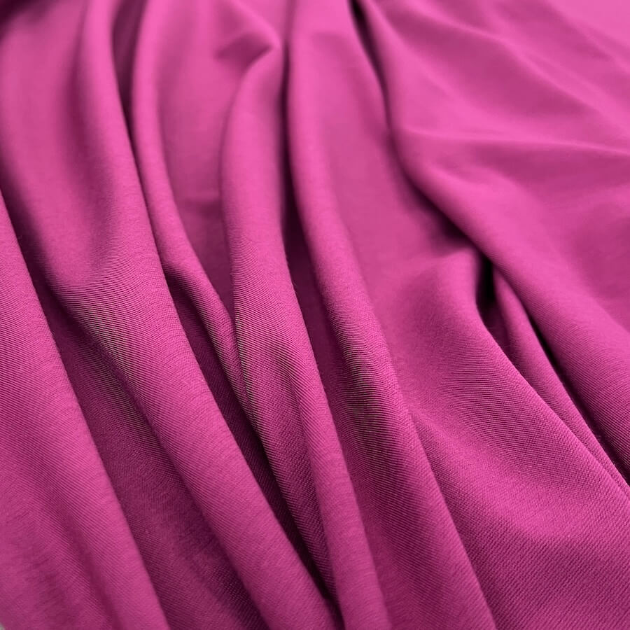 'Baby' Ponte Roma Jersey - Magenta - Image 2