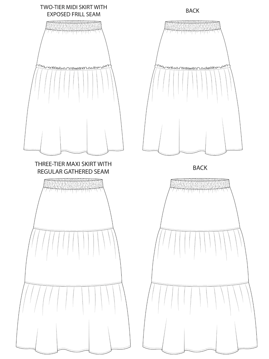Tilly and the Buttons Luella Skirt Sewing Pattern - Image 12