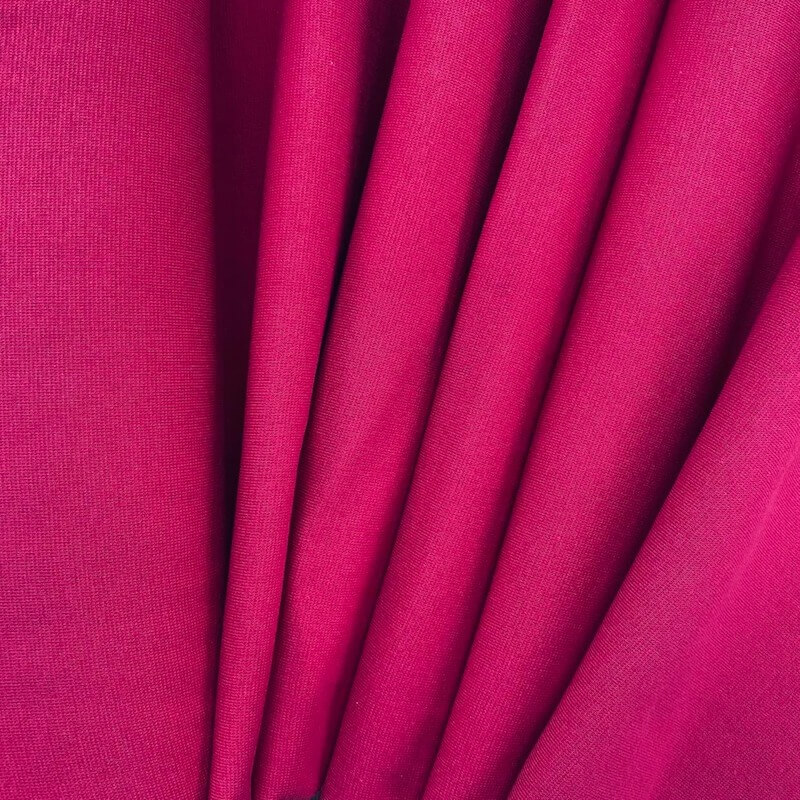 Tubular Jersey Rib/Cuffing - Fuchsia