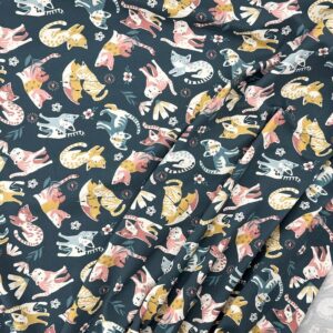 Stof of Denmark Avalana Jersey - Cats