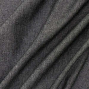 100% Cotton Lightweight Chambray / 4oz Denim - Black