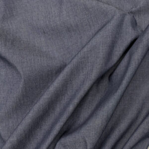 100% Cotton Lightweight Chambray / 4oz Denim - Dark Denim Blue