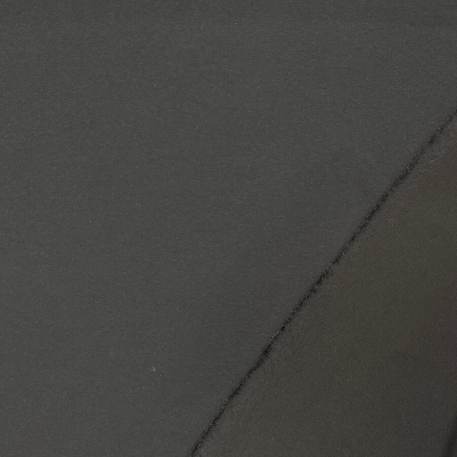 Organic Cotton Heavy Sweatshirt Jersey - Black - Image 2